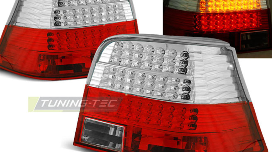 LED Lampi Spate Stopuri ROSU ALB compatibila VW GOLF 4 09.97-09.03