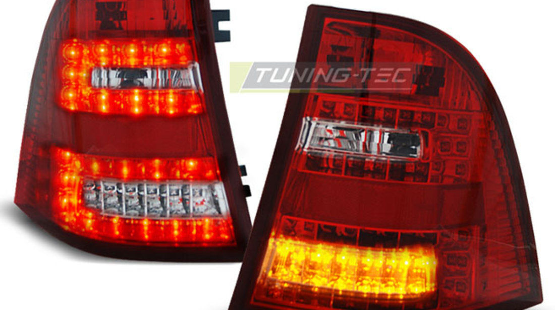 LED Lampi Spate Stopuri ROSU ALB compatibila MERCEDES W163 ML M-KLASA 03.98- 05