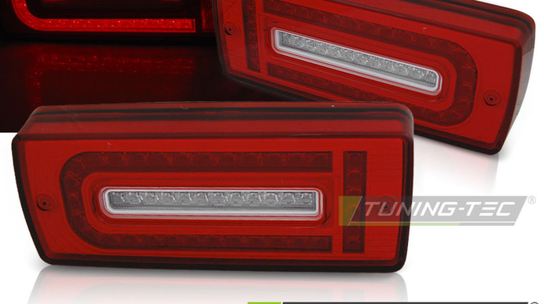 LED Lampi Spate Stopuri ROSU ALB compatibila MERCEDES W463 G-CLASS 07-17