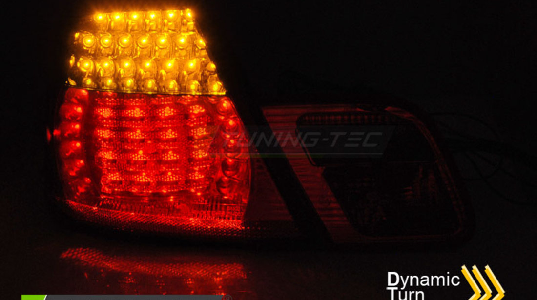 LED Lampi Spate Stopuri ROSU ALB SEQ compatibila BMW E46 04.99-03.03 COUPE