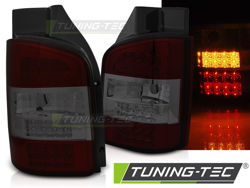 LED Lampi Spate Stopuri ROSU SMOKE compatibila VW T5 10-15 TRANSPORTER