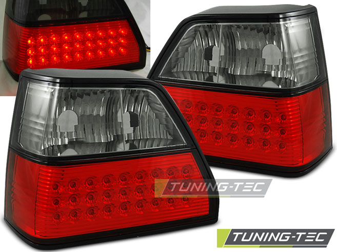 LED Lampi Spate Stopuri ROSU SMOKE compatibila VW GOLF 2 08.83-08.91