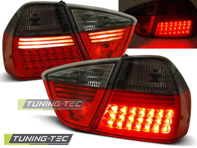 LED Lampi Spate Stopuri ROSU SMOKE compatibila BMW E90 03.05-08.08