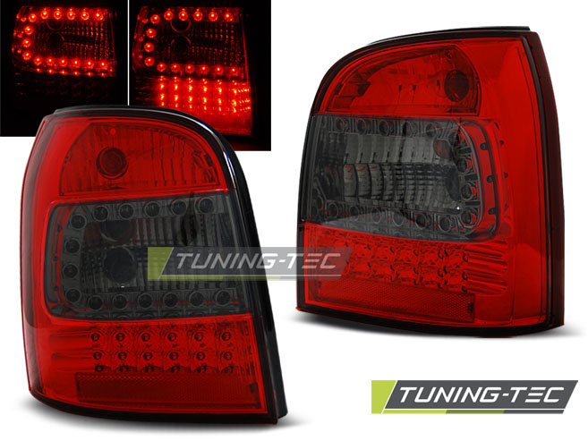 LED Lampi Spate Stopuri ROSU SMOKE compatibila AUDI A4 94-01 AVANT