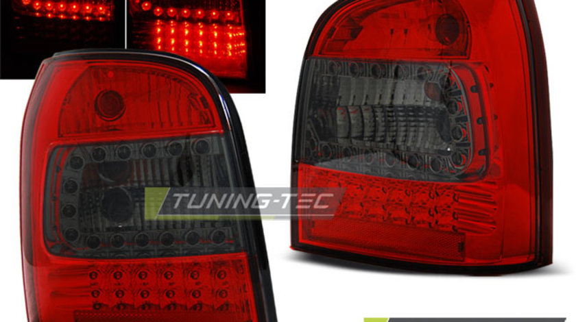 LED Lampi Spate Stopuri ROSU SMOKE compatibila AUDI A4 94-01 AVANT