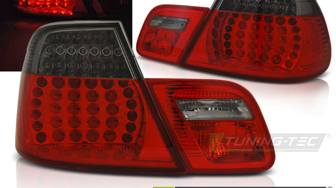 LED Lampi Spate Stopuri ROSU SMOKE compatibila BMW E46 04.03-06 COUPE
