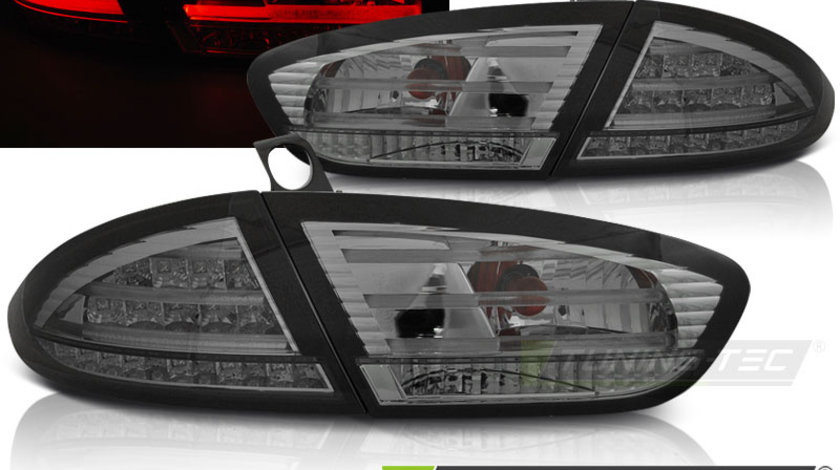 LED Lampi Spate Stopuri SMOKE compatibila SEAT LEON 03.09-12