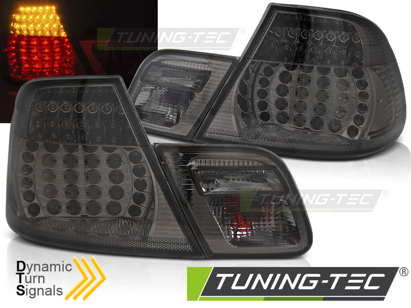 LED Lampi Spate Stopuri SMOKE SEQ compatibila BMW E46 04.99-03.03 COUPE