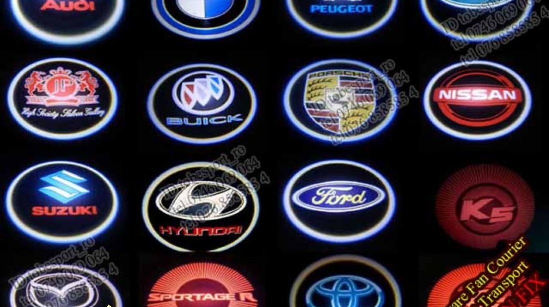 Led Laser LOGO Portiera BMW AUDI VW MERCEDES etc.