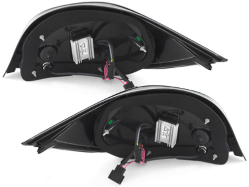 LED-Lightbar Stopuri compatibil cu BMW E60 5er 07-09 Rosu / Fumuriu- RB26ALLRS