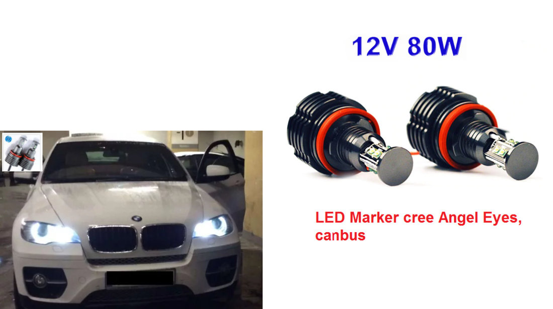 LED Marker 80W E82 E87 E92 E90 E91 E60 E61 E63 E64 E84 E70 E71 E89 F01