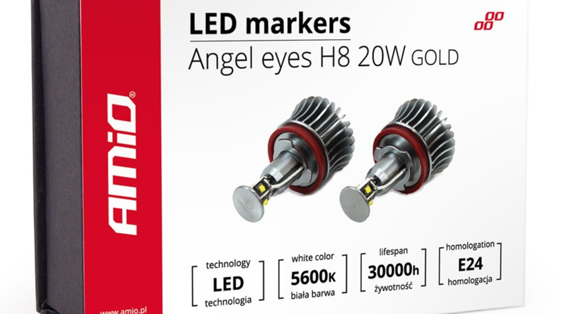 Led Marker Amio H8 20W Gold 01543