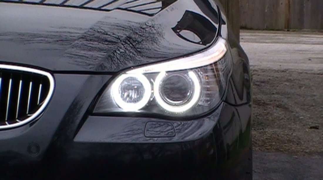 LED MARKER ANGEL EYES BMW E60 E61 ALUMINIUM CALITATE PREMIUM ⭐⭐⭐⭐⭐