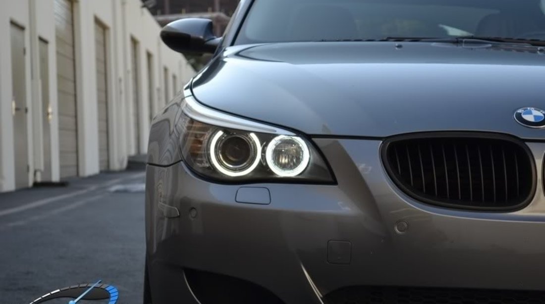 LED MARKER ANGEL EYES BMW E60 E61 ALUMINIUM CALITATE PREMIUM ⭐⭐⭐⭐⭐