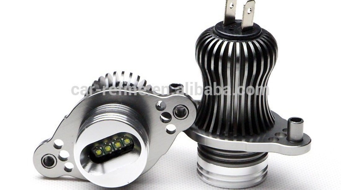 LED MARKER ANGEL EYES BMW E90 LCI HALOGEN 40W 1250 LUMENI