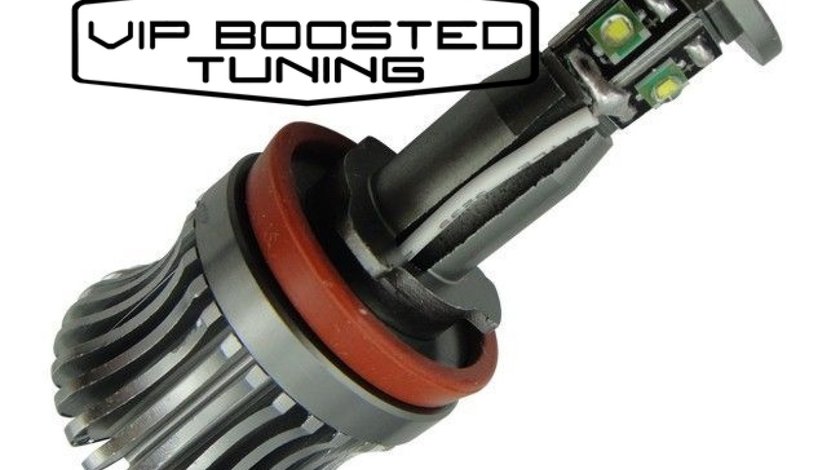 Led marker angel eyes H8 40W Can Bus cu leduri Cree BMW E60 E61  LCI > 2008 to 2010