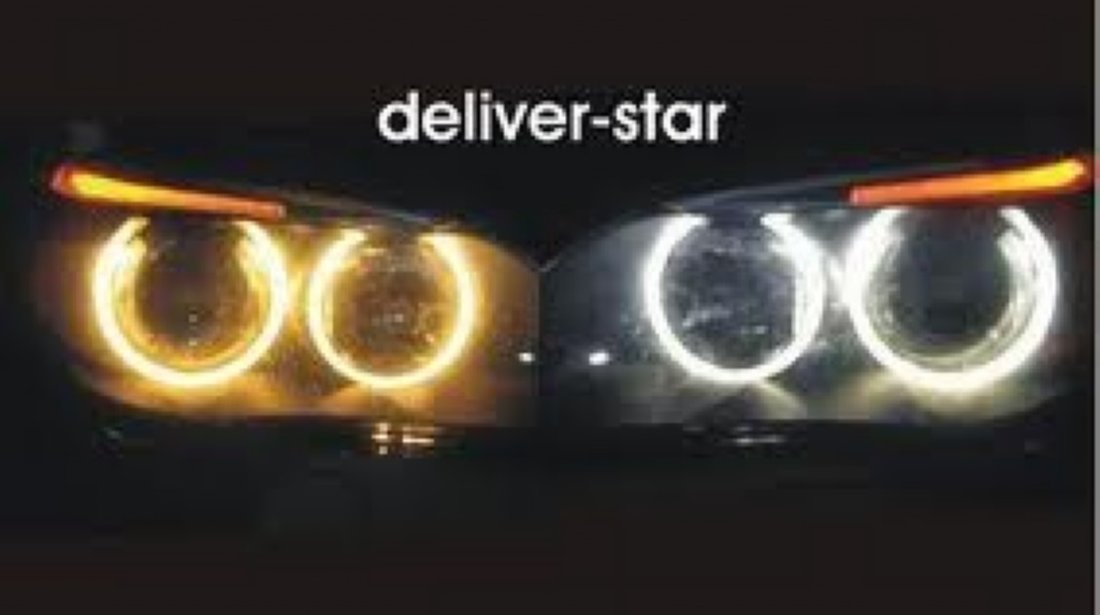 Led marker angel eyes pentru BMW e39 e60 prefacelift e63 e64 e65 e66 x5 seria 1 e61