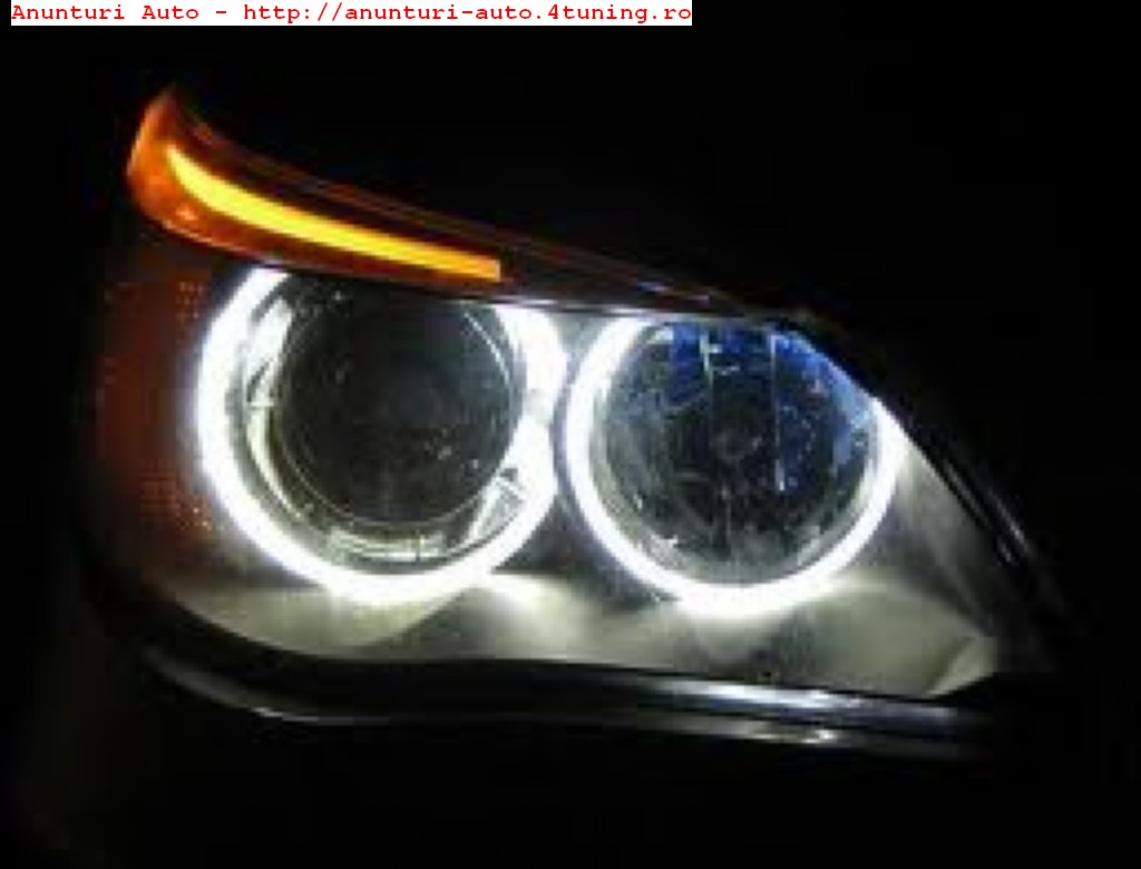 Купить глазки на фары. Ангельские глазки БМВ е60. Led глазки БМВ е60. BMW e60 led глазки. Ангельские глазки фары на е60.