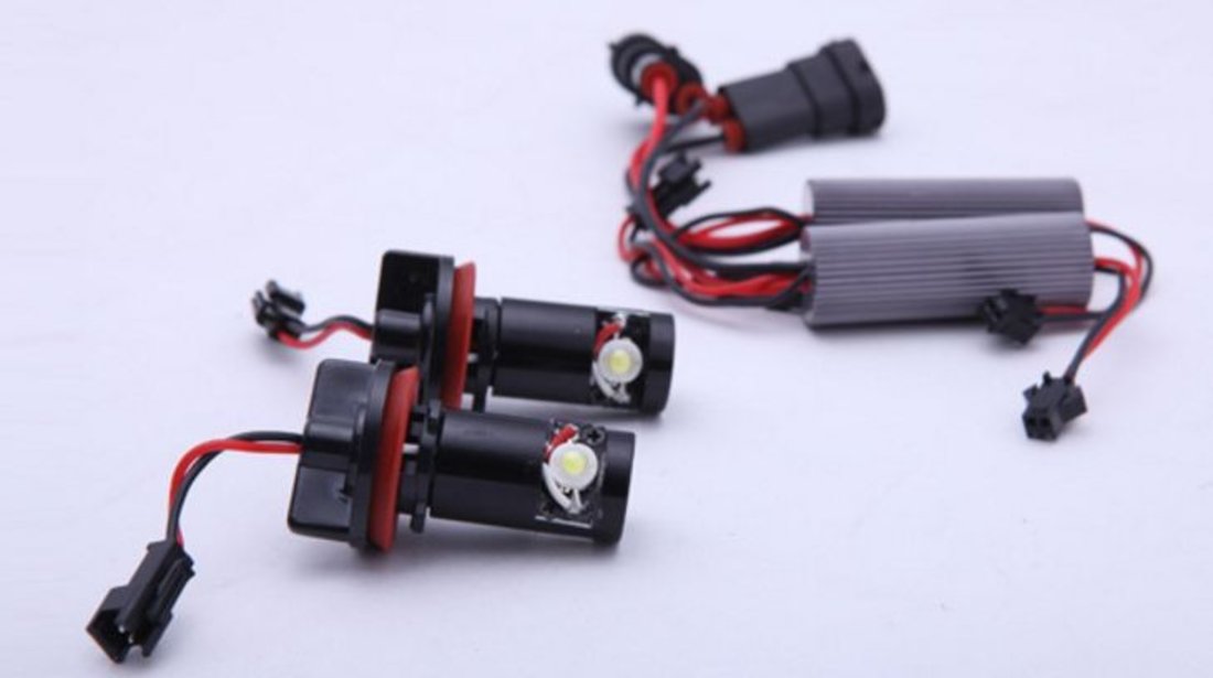 LED MARKER BMW E60 E70 X5 E71 X6 E82 E84 X1 E87 E90 E91 E92 E93 F01 H8 ANGEL EYES CEL MAI IEFTIN