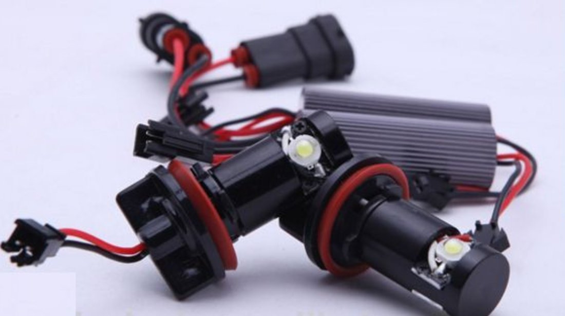 LED MARKER BMW E60 E70 X5 E71 X6 E82 E84 X1 E87 E90 E91 E92 E93 F01 H8 ANGEL EYES CEL MAI IEFTIN