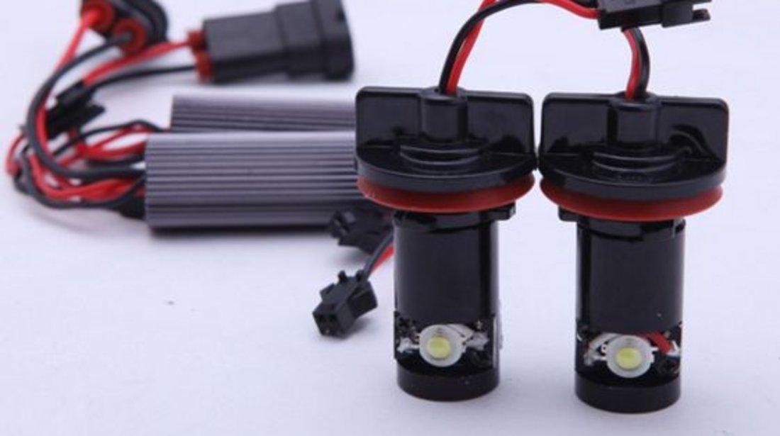 LED MARKER BMW E60 E70 X5 E71 X6 E82 E84 X1 E87 E90 E91 E92 E93 F01 H8 ANGEL EYES CEL MAI IEFTIN