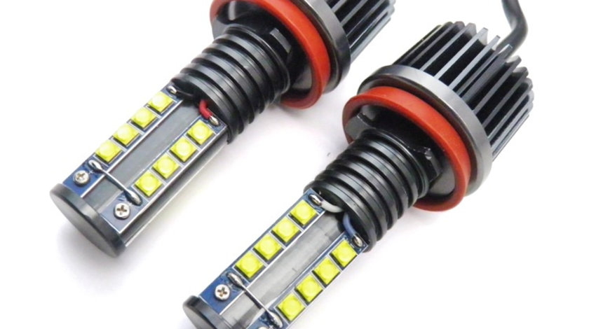 Led Marker H8 Bmw Seria 1 E88 2008-2013 Alb 128W