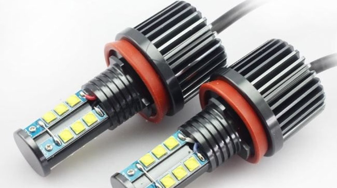 Led Marker H8 Bmw Seria 1 E88 2008-2013 Alb 96W