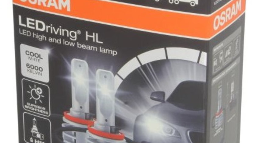 Led Osram H11 12V 14W PGJ19-2 6000K LEDriving HL 67211CW