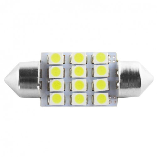 Led Sofit 12V 12 SMD Alb 6000K 36mm