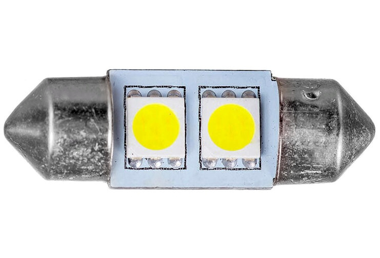 Led Sofit 12V 2 SMD Alb 6000K 36mm