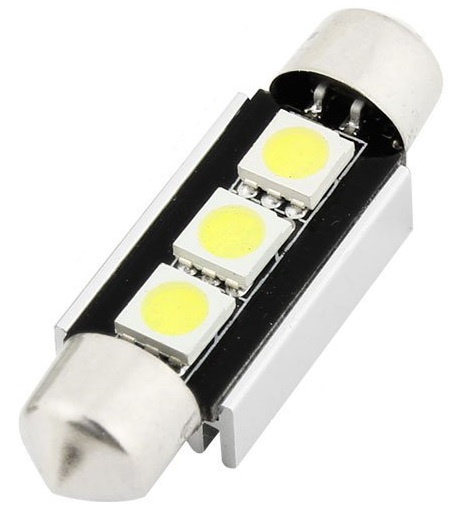 Led Sofit 12V 3 SMD 5050 Canbus Alb 6000K 11 X 39mm JSUN41 090221-9