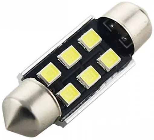 Led Sofit 12V 6 SMD 2835 4,5W Super Bright Canbus 36mm Alb 6000K BTLE1285-36MM / 36MM-6SMD-2835 639361