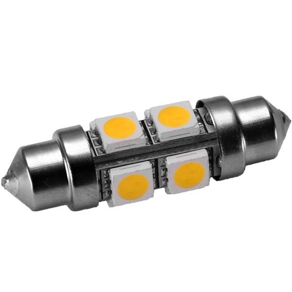 Led Sofit 12V 8 SMD 5050 360° Alb Cald 3000K 36mm PT51 120618-21