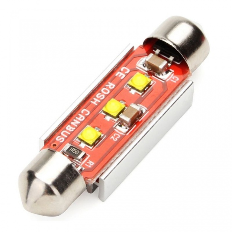 Led Sofit 3 SMD Cree XBD Canbus 15W 36MM