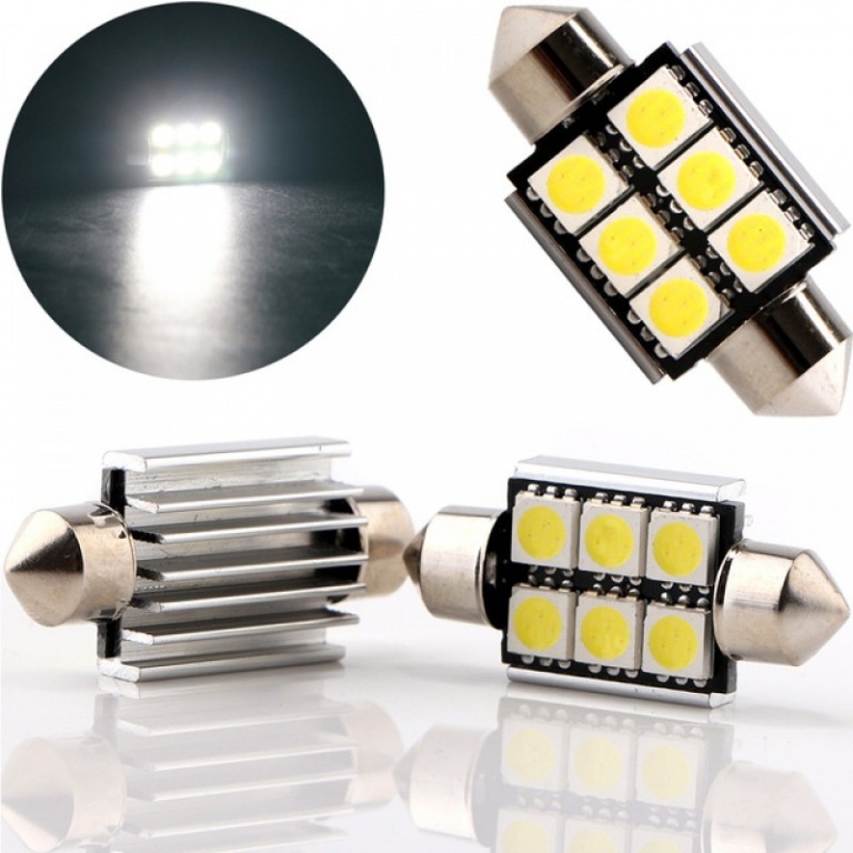 Led Sofit 6 SMD Canbus Radiator 36mm