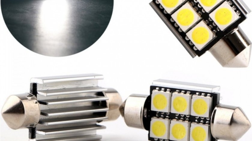 Led Sofit 6 SMD Canbus Radiator 36mm