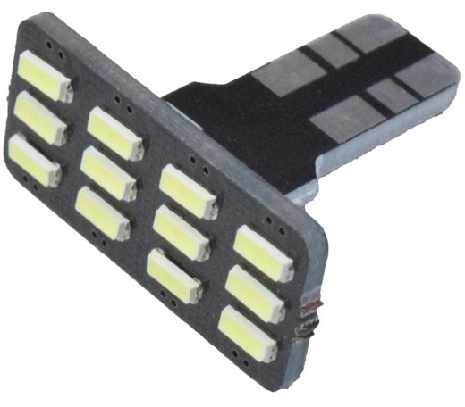 Led T10 12 SMD Canbus Fata