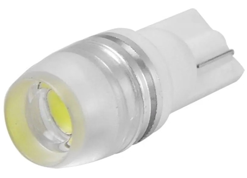 Led T10 12V 1,5W 1 SMD COB Lupa High Power Alb 6000K BTLE1061