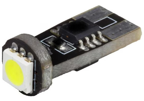 Led T10 12V 1 SMD Alb Canbus