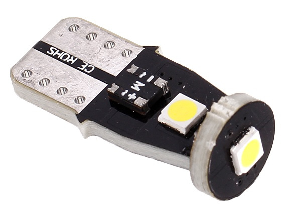 Led T10 12V 3 SMD 2835 Alb Fara Polaritate BTLE1280 (BTLE1654) 472165