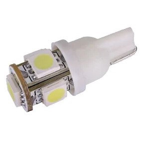 Led T10 12V 5 SMD 5050 Alb JSUN39 090221-5