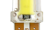 Led T10 2 COB, W5W, Silicon, 12V, Pentru Pozitie, ...