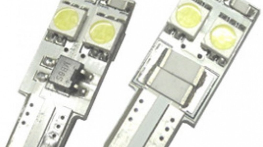 Led T10 4 SMD Canbus Doua Parti