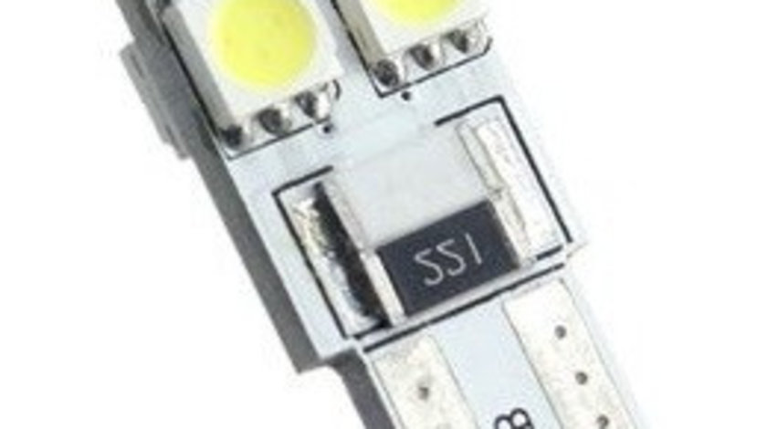 Led T10 4 SMD Canbus Doua Parti