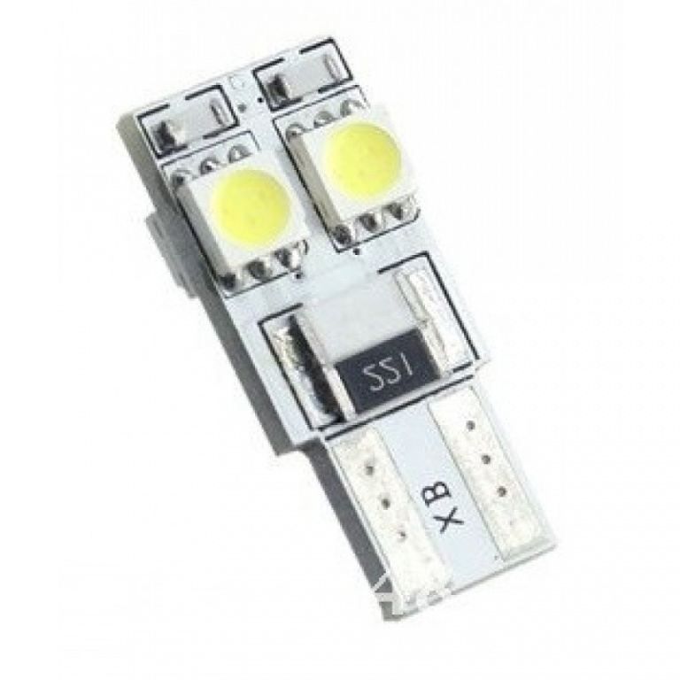 Led T10 4 SMD Canbus Doua Parti