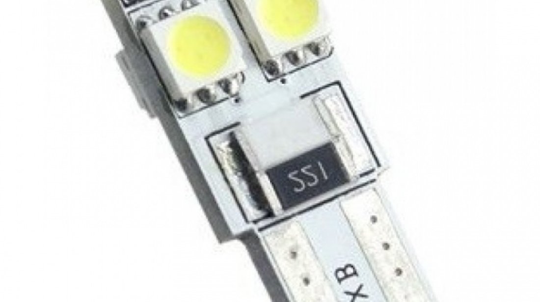 Led T10 4 SMD Canbus Doua Parti