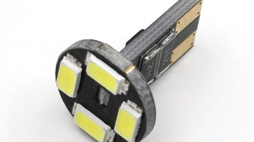 Led T10 4 SMD Canbus Fata BTLEC004