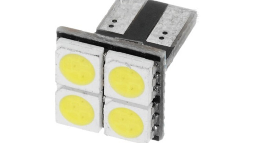 Led T10 4 SMD Canbus Fata