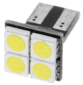 Led T10 4 SMD Canbus Fata