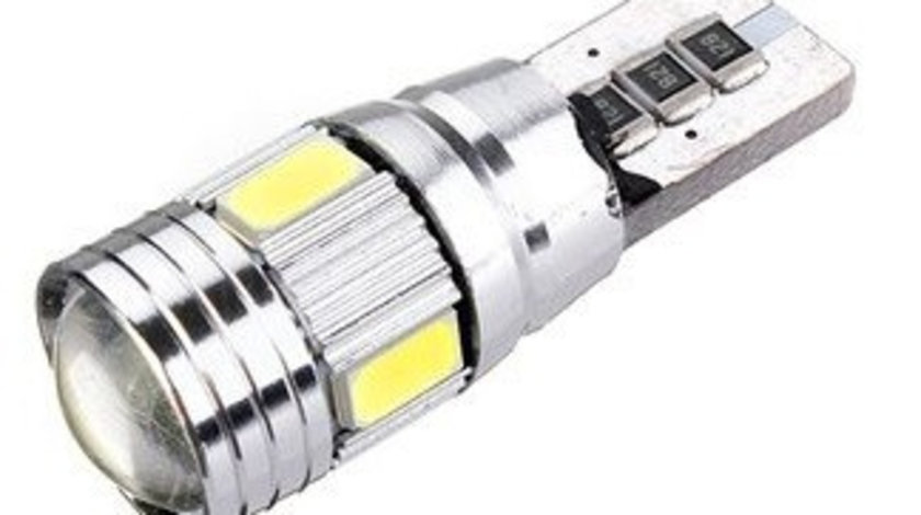 Led T10 6 SMD Canbus Lupa Premium